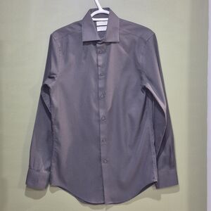 Calvin Klein Men's Black Dress Shirt